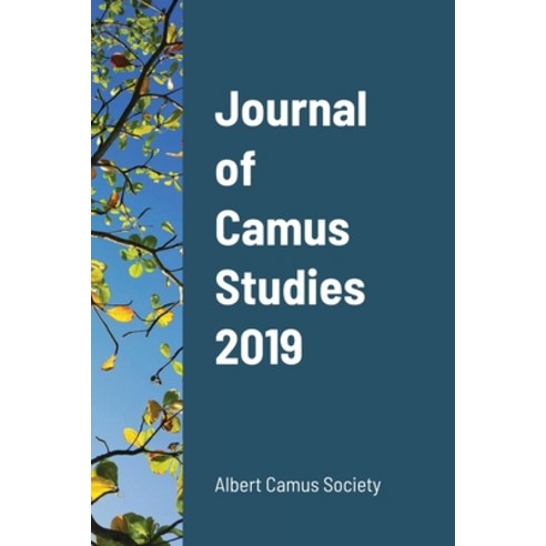 Journal of Camus Studies 2019 Paperback, Lulu.com, English, 9781716492495