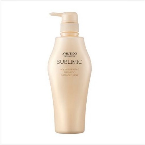 시세이도 프로페셔널 서브리믹 아쿠아 인텐시브 샴푸 – 손상모발을 위한 진정 수분 케어