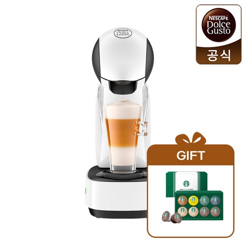 네스카페 돌체구스토 캡슐 커피머신 인피니시마 터치 + 캡슐 웰컴키트, 인피니시마터치(화이트) + 웰컴키트