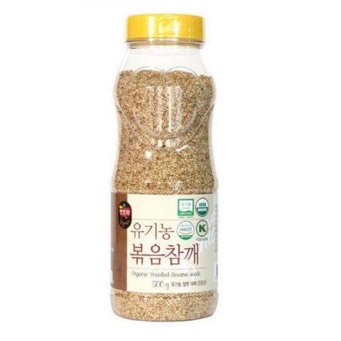 맛뜨락 유기농 볶음참깨 500g 동방제유 실온 - 참깨 | 쿠팡