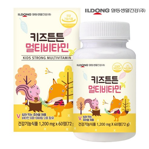 일동생활건강 키즈튼튼 멀티비타민 60정, 1개