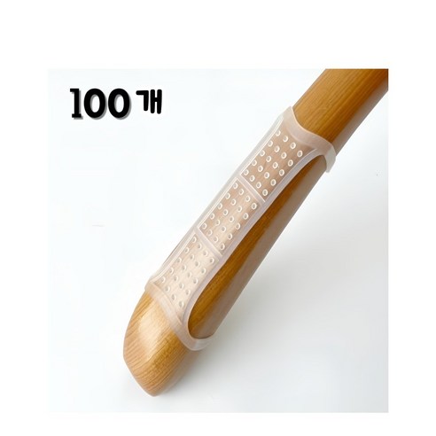 어반살림 옷걸이 논슬립 실리콘 패드 미끄럼방지 걸이형, 100개, large 화이트