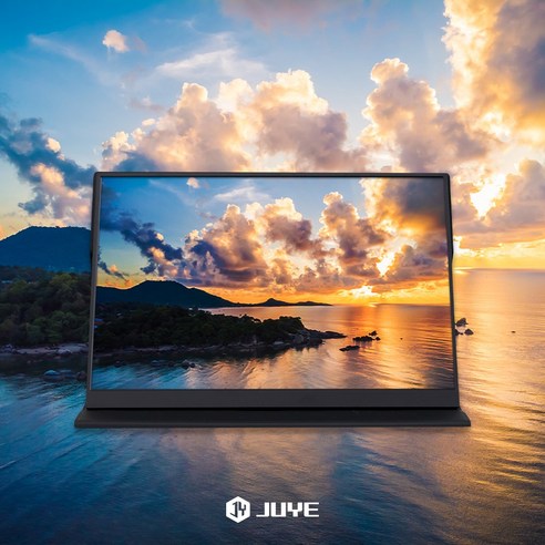 이동 중에도 완벽한 업무 환경을 제공하는 쥬위 포터블 모니터