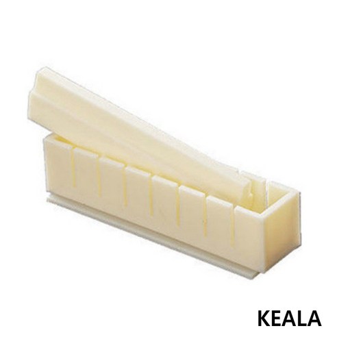 KEALA 사각 하트 원형 모양 김밥틀 김밥메이커 김밥싸는 기계 가정용, 작은 사각 초밥틀, 6개