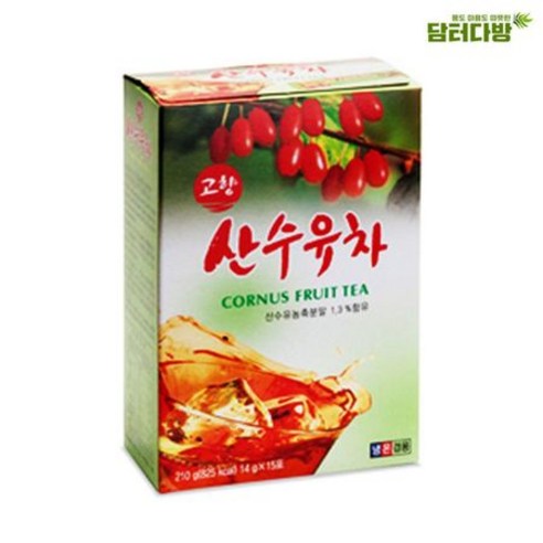 고향 산수유차 15스틱, 14g, 3개, 3개, 상세페이지 참조, 15개입