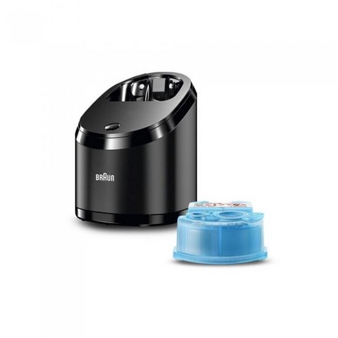 브라운 8 9 시리즈전용 면도기 세척 충전 스테이션 dn, 1개, 1개, 1개