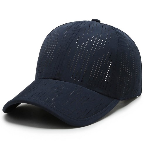 [LF] 스포츠 에어 맥스 그물건 남성 여성 스냅백 트래블 피싱 등산모자, Navy