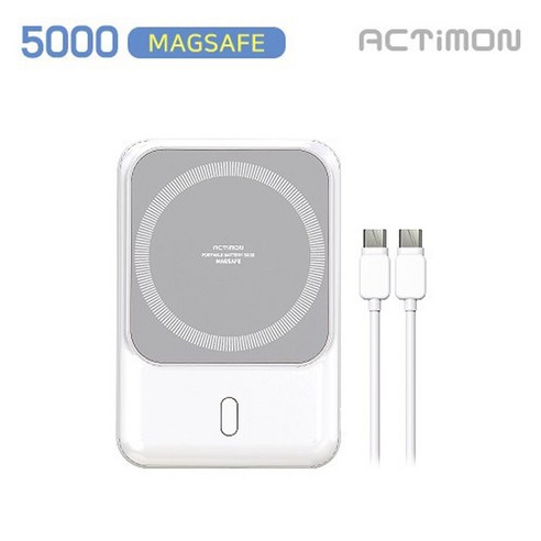 엑티몬 마그네틱 무선 보조배터리 5000mAh han*92287Fb, 상세페이지 참조, 본상품선택, 상세페이지 참조