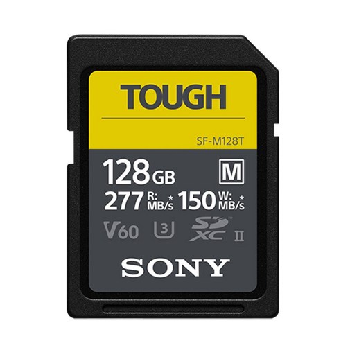 소니정품 SF-M128T M터프 UHS II SD 128GB 메모리 공식대리점 hi, 1개