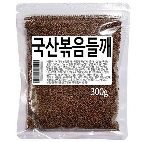 복이네먹거리 국산 볶음들깨, 300g(1개), 1개