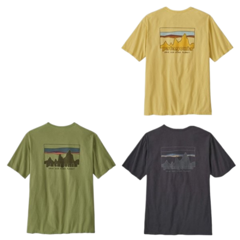 [국내매장상품]파타고니아 ( 37534P5 ) SS 멘즈 73 스카이라인 오가닉 티셔츠