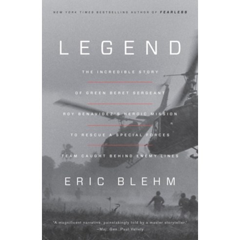 (영문도서) Legend: The Incredible Story of Green Beret Sergeant Roy Benavidez''s Heroic Mission to Rescue... Paperback, Crown Publishing Group (NY), English, 9780804139533