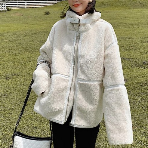 헤이슈 램스울 무스탕 뽀글이 자켓A1