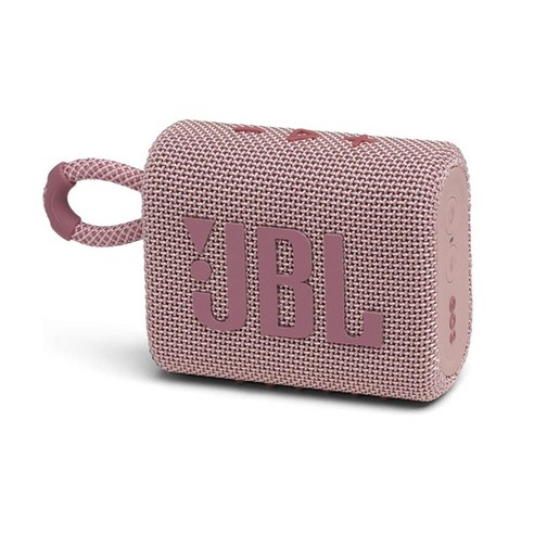 JBL 휴대용 블루투스 스피커, JBLGO3, 핑크