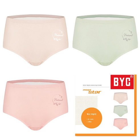 BYC 빅사이즈 할머니 순면 맥시 팬티