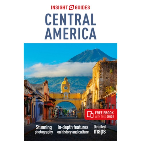 (영문도서) Insight Guides Central America: Travel Guide with Free eBook Paperback, English, 9781839050626