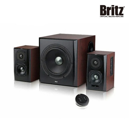 브리츠 Britz BR-4390BT 2.1채널 Hi-Fi 블루투스 PC스피커, 1