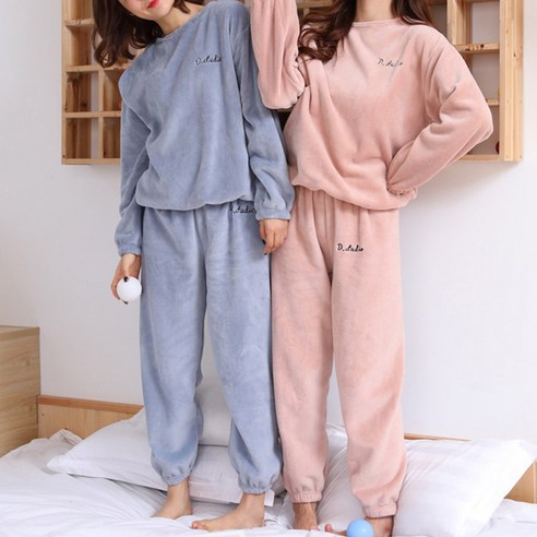 데이룸 극세사 수면잠옷