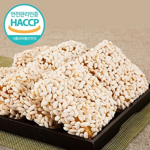 [HACCP]웰굿 강릉전통한과 바삭하고 고소한 통밥한과 1.2kg, 1개