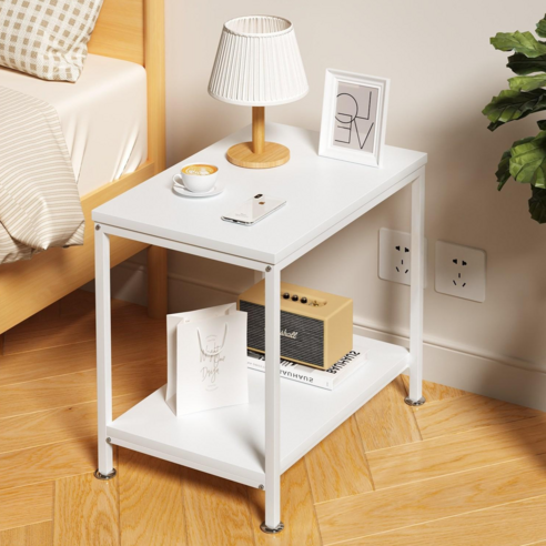 워너픽 협탁 사이드 테이블, 화이트A