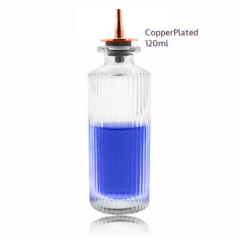 바매니저 칵테일용 비터 보틀 200ml 스테인리스 스틸 대셔 탑 글래스 Dahs, 15 120ml Copper Plated
