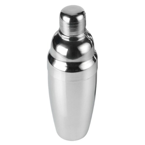 CY SHOP 우유 믹서 스테인레스 스틸 Jigger 모자, 350ml, 실버