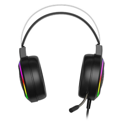 USB 게임용 헤드셋 7.1 서라운드 사운드가 있는 PC 헤드셋 헤드셋, 블랙, 225x180x106mm, 플라스틱 인공 가죽