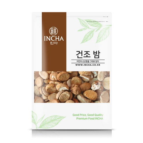 국내산 건조 밤 건율 차 300g 말린밤, 6개