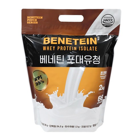 베네틴 포대유청 단백질보충제 WPI 초코맛 2kg 1개