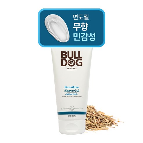 불독 스킨케어 센서티브 쉐이브 젤, 175ml, 1개