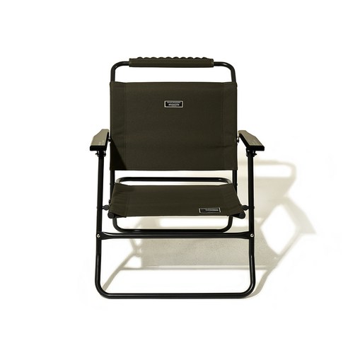 프라이빗뎁트 PRIVATE ROVER CHAIR [올리브 카키 스킨 - 블랙 프레임] / 캠핑 의자 로버 체어, 블랙 프레임, 1개