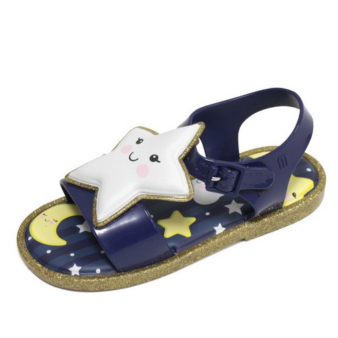 미니멜리사 스위트 드림 샌들 아동 여름 샌들 블루골드 32769-53626