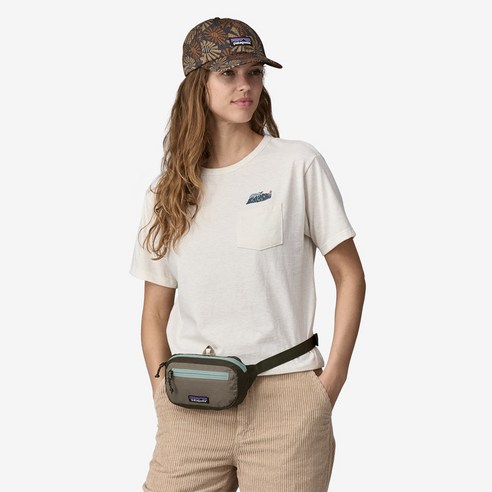 가볍게 훌쩍 떠나고 싶을 때, 파타고니아 힙색 하나면 게임 끝!