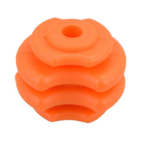 옥외 연습을 위한 튼튼한 합성 안정제 공 감속기 동요 공, 주황색, 3.4x3mm, 실리카겔