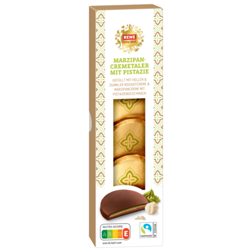 레베 파인 월드 REWE Feine Welt Marzipan 피스타치오 초콜릿 120g, 1개