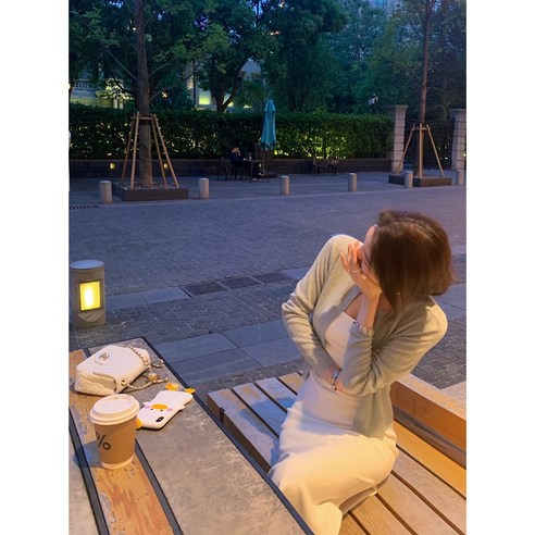 완스몰 여성용 로든 썸머 시스루 긴팔 가디건