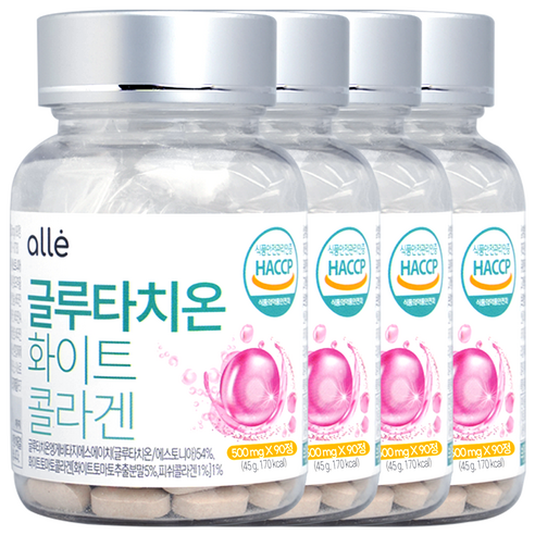 알레 글루타치온 화이트 콜라겐, 90정, 4개