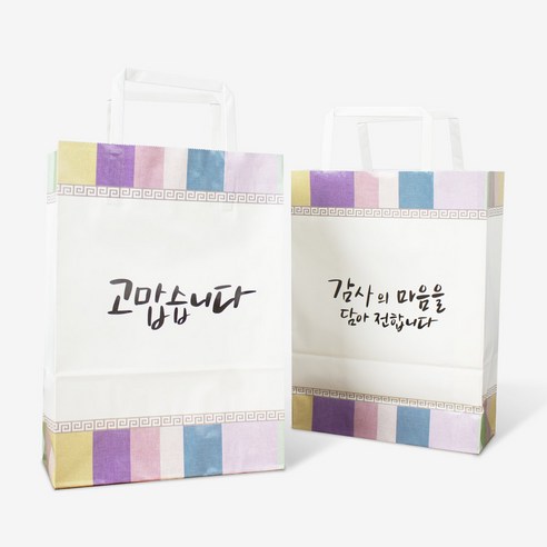 [오케이나우ㅣ강추] 친환경적이고 스타일리시한 쇼핑을 위한 나우스팩 납작끈 쇼핑백 [OKNOWㅣ추천상품]