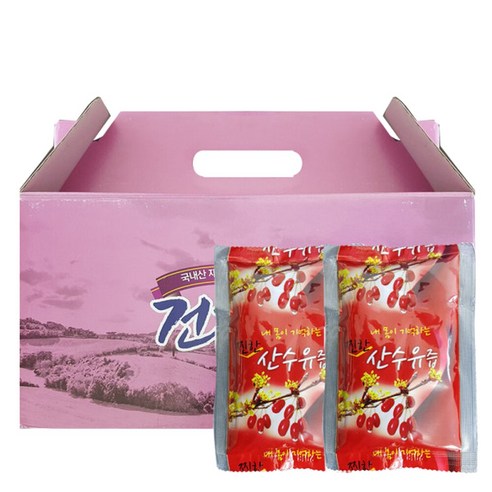산수유즙 100ml 50개입 1개, 50개, 100ml