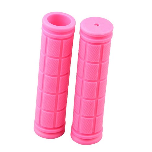 YSSHOP 미끄럼 방지 자전거 자전거 MTB 핸들 바 그립 소프트 고무 바 커버, 핑크, {"사이즈":"12cm"}, {"수건소재":"고무"}