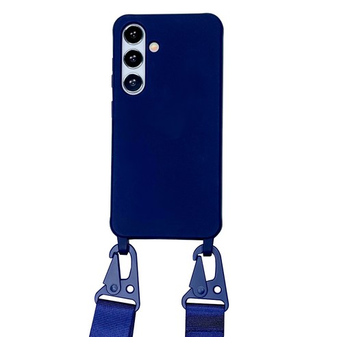 [OKㅣ강추] 갤럭시 A24 실리콘 줄 목걸이 심플 무지 휴대폰 케이스 [OKNOWㅣ추천상품]