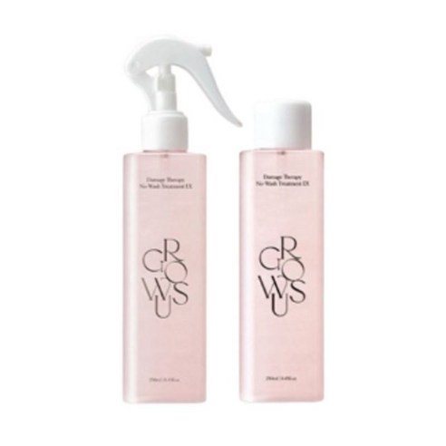 그로우어스 데미지 테라피 노워시 트리트먼트, 250ml, 2개