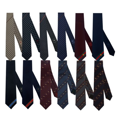 구찌 남성 실크 넥타이: 당신의 품격을 완성하는 예술적인 선택 명품넥타이