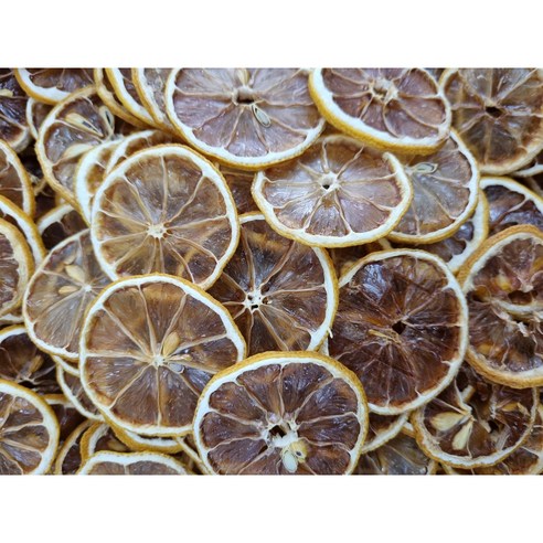 신선한 레몬의 맛과 향이 풍부한 100% 수제 과일청 레몬칩
