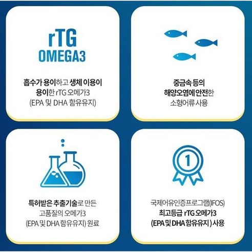 뉴트리원 알티지 오메가3 프리미엄: 혈행 건강에 필수적인 고순도 오메가3 보충제