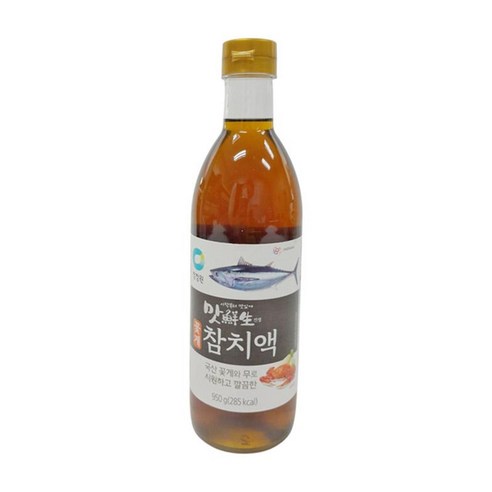 대상 청정원 맛선생 꽃게참치액, 950g, 1개