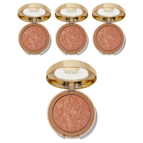 밀라니 베이크드 파우더 블러쉬 3.5g, Rose D'' Oro, 4개