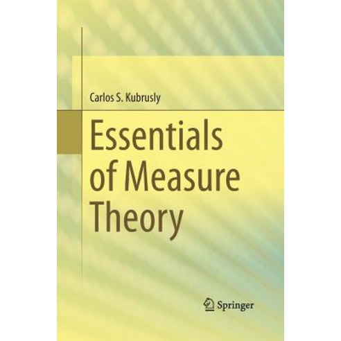 (영문도서) Essentials of Measure Theory Paperback, Springer, English, 9783319372006