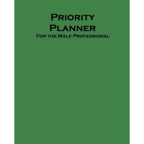 Priority Planner Paperback, Blurb, English, 9781715603182