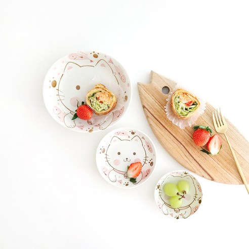 사랑스러운 우리 아이를 위한 맞춤 식탁, 키즈네코 어린이 도자기 식기 골라담기